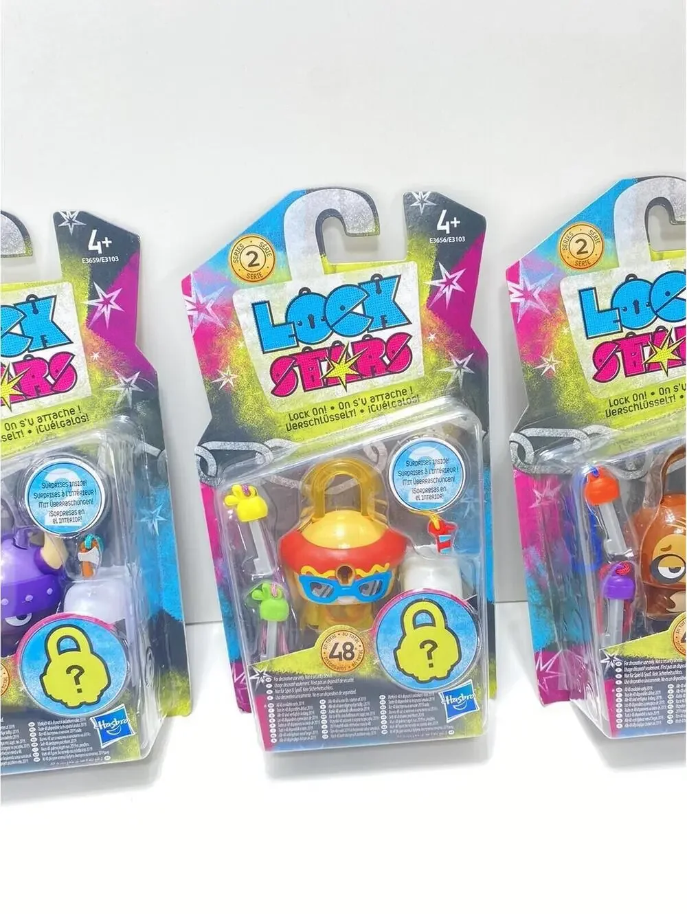 Lock Stars Series 2 Toy Lot 5pc Collection Kids Puzzle Challenge Fun Playset